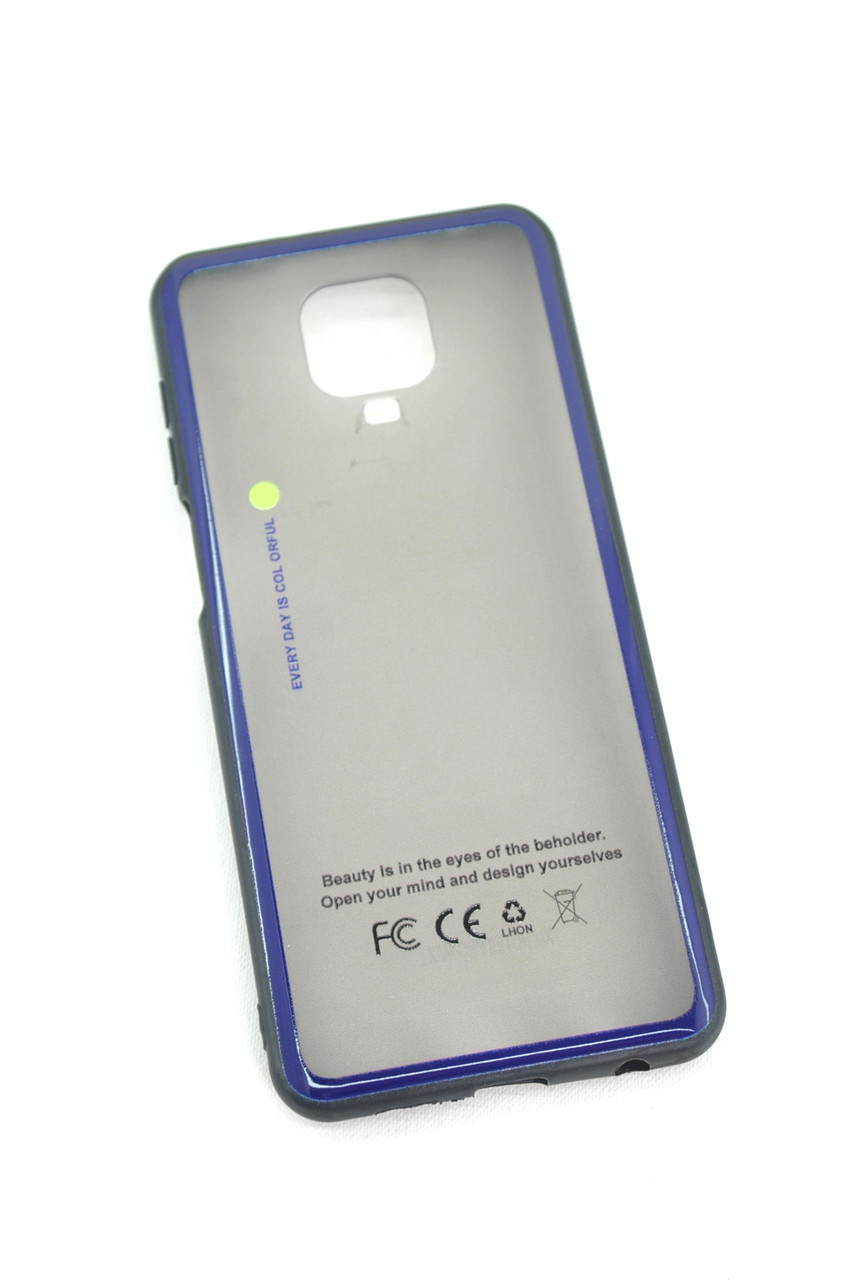 Чохол для телефону Xiaomi Redmi Note 9Pro / 9Pro max / 9s Silicone AGATA matte black / violet