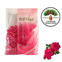 Воск в гранулах пленочный ItalWax Роза (500г).