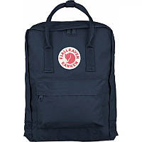 Рюкзак Fjallraven Kanken Klassic 16л синий dark-blue / Школьный портфель Канкен Классик 16л (Полиэстер)