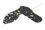 Підошва гумова "лаваш" далматинець BISSELL art.116 чорний з білим, фото 2