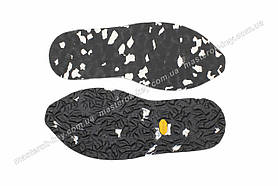 Підошва гумова "лаваш" далматинець BISSELL art.116 чорний з білим