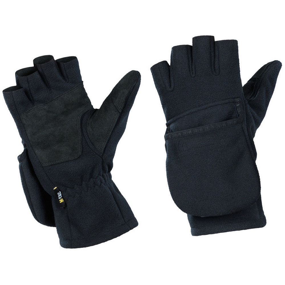 M-Tac рукавички безпалі з клапаном Windblock 295 Dark Navy Blue