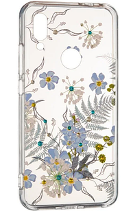 Чохол Diamond Silicon Yonicou (New) для Xiaomi Redmi 8 Blue (ксиоми редмі 8)