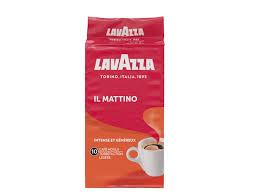 Мелена кава купаж арабіки і робусти Lavazza Mattino з шоколадним відтінком, у вакуумній упаковці 250 грам