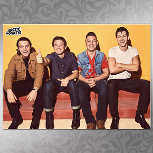 Плакат А3 Рок Arctic Monkeys