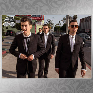 Плакат А3 Рок Arctic Monkeys 02