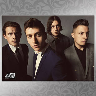 Плакат А3 Рок Arctic Monkeys 09