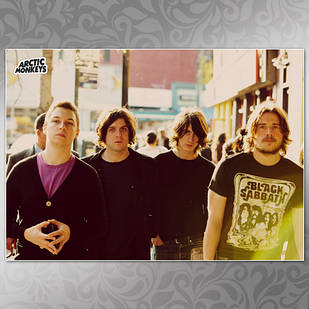 Плакат А3 Рок Arctic Monkeys 13
