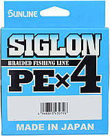 Шнур Sunline Siglon PE x4, 150m, #0.4/0.108mm, 6lb/2.9kg