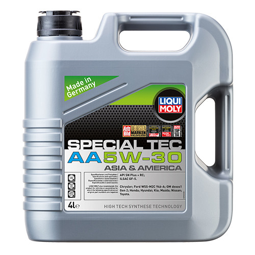 LIQUI MOLY SAE 5W-30 SPECIAL TEC AA 4л - фото 1 - id-p100344040