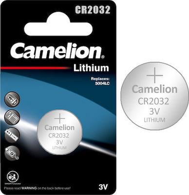 Батарейка CR 2032 LITHIUM *1 CAMELION (CR2032-BP1), 1 шт.