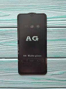 Захисне скло AG Matte Full Glue для Oppo A9 2020 Матове Чорне