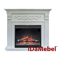 Камінокомплект IDaMebel Marseille DF2624L-INT Білий Ясен