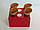 Підставка червона для морозива на 6 рожков, фото 6