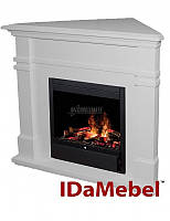 Камінокомплект IDaMebel Florida White angle Dimplex Albany