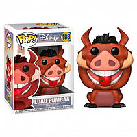 Фігурка Funko Pop Фанко Поп Дисней Пумба з яблуком Disney Pumbaa 10 см Сartoon D P 498