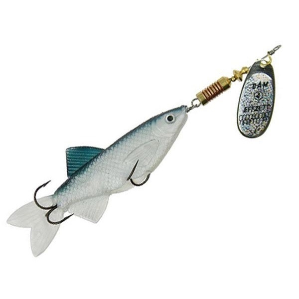 Блешня D•A•M EFFZETT® Spinner Minnow №1 3г (колір - Silver/Black)