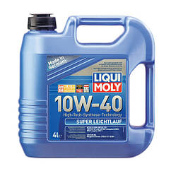 LIQUI MOLY SAE 10W-40 SUPER LEICHTLAUF 4л БЕЗКОШТОВНА ДОСТАВКА !!!