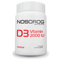 Витамин D3 Nosorog Nutrition Vitamin D3 2000UI 100tab