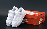 Кросівки Nike Air Force 1 White Shadow, кросівки найк аір форс 1 шадоу, кросівки Nike Air Force Shadow, фото 2