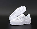 Кросівки Nike Air Force 1 White Shadow, кросівки найк аір форс 1 шадоу, кросівки Nike Air Force Shadow, фото 3