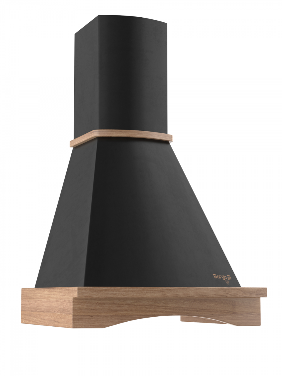 Витяжка Borgio BR 90 (чорний, нефарбоване дерево) 4823389207060, фото 1