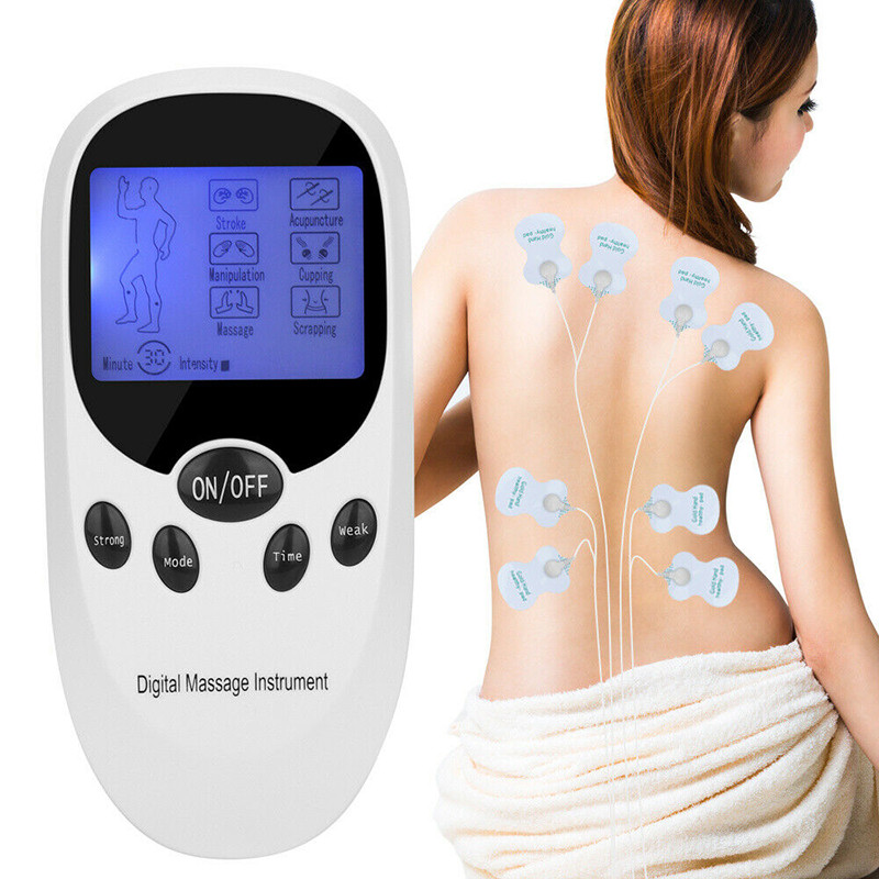 Масажер для тіла цифровий акупунктурний EMS, Niunew "TENS massage"