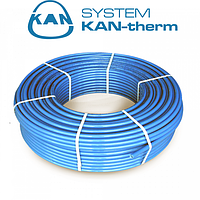 Трубы для водяного теплого пола KAN-THERM 16Х2.0 PE-RT BLUE FLOOR с кислородным барьером