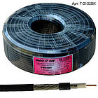 Кабель коаксіальний RG-6 "EuroSat", 48%, чорний