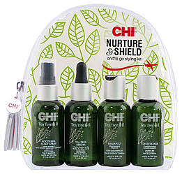 Дорожній набір CHI Tea Tree Oil Nurture & Shield Kit 59мл + 59мл + 59мл +59мл