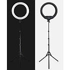 ОПТ Кільцева LED лампа SLP-G500 45см зі штативом і пультом, фото 4