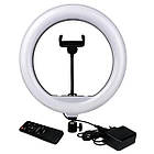 ОПТ Кільцева LED лампа YQ320 30см зі штативом і пультом, фото 2