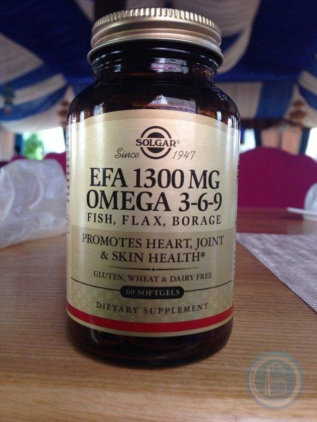 Solgar Omega 3-6-9 1300 mg 