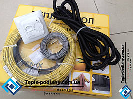 Резистивний екранований кабель In-term Чехія для нагрівання підлоги, 4,4 м кв (870 Вт) (Сірія RTC 70.26)