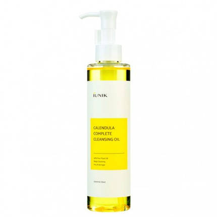 Гідрофільне масло з екстрактом календули IUNIK Calendula Complete Cleansing Oil, 200 мл, фото 2