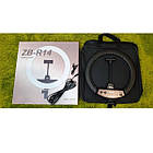 ОПТ Кільцева LED лампа ZB-R14 35см зі штативом, фото 2