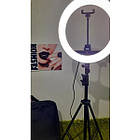 ОПТ Кільцева LED лампа ZB-R14 35см зі штативом, фото 4