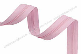 Блискавка спіральна метрова No7 Взуттєва Італія С513 рожева