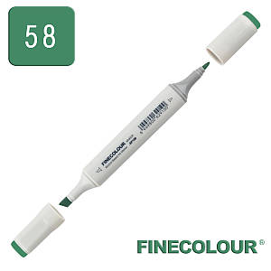 Маркер спиртовий Finecolour Sketchmarker 058 зелений холлі G58