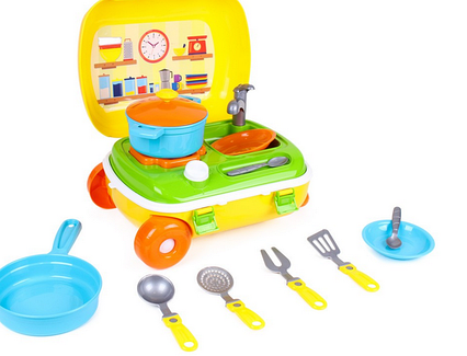 Дитячий набір із продуктами. Набір іграшкового посуду столовий. Набір іграшкового посуду для дівчаток.