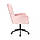 Крісло HR650K рожевий велюр чорна основа, фото 2