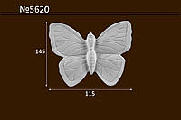 Детская раскраска, гипсовая "Бабочка"