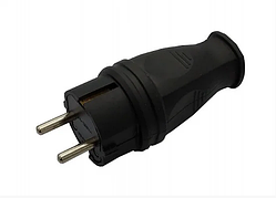 Вилка пряма гумова з/з GAV 462