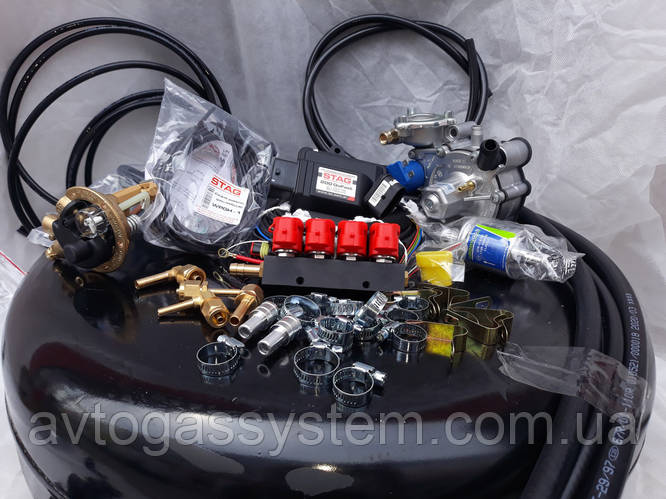 Купить Комплект ГБО 4 поколения Stag 200 GoFast/Tomasetto/форсунки ...