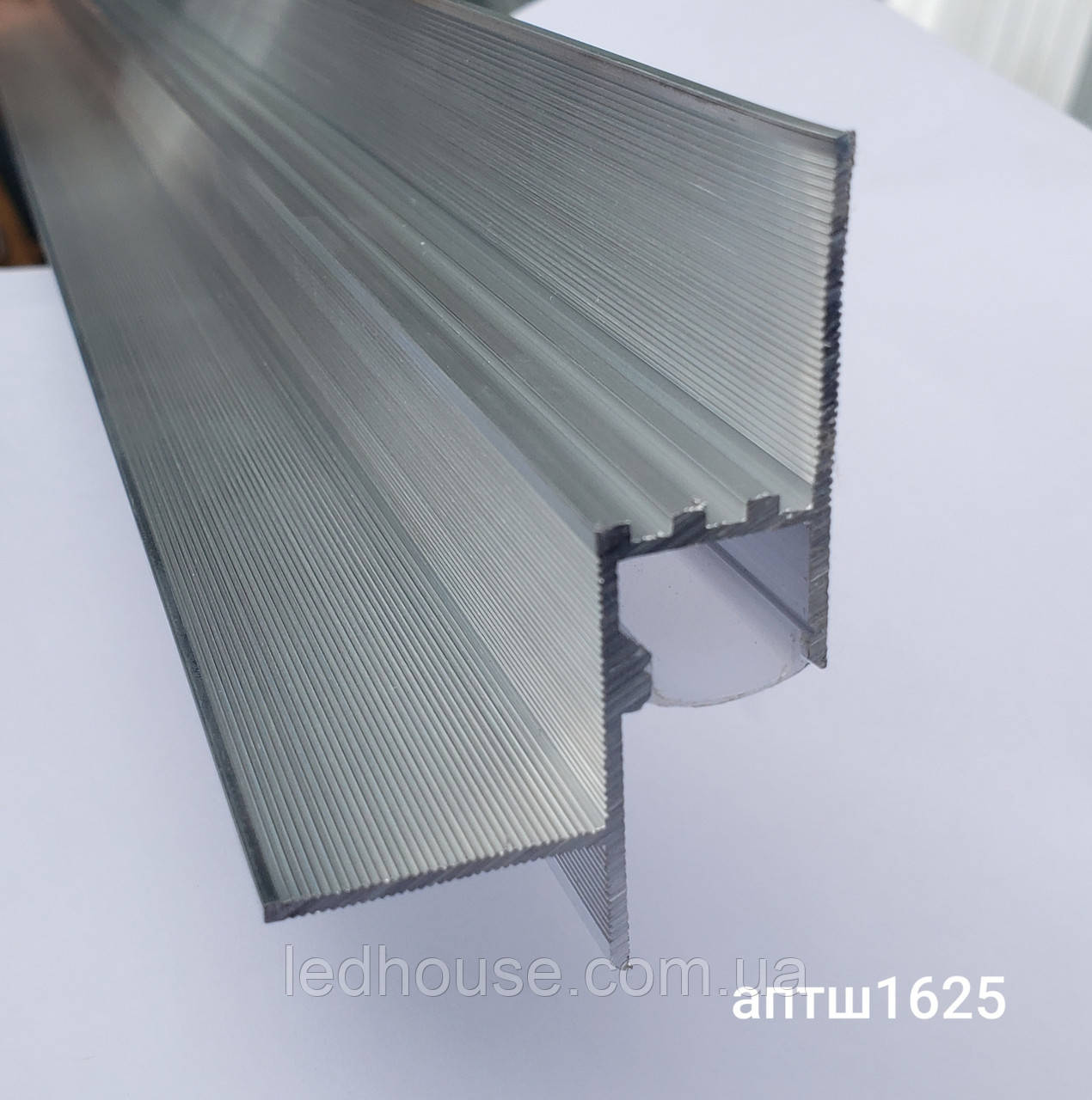 Профиль парящего потолка LED1625 под гипсокартон с рассеивателем по ...