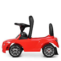 Толокар Bentley BAMBI (M4130L-3) Червоний, шкіряне сидіння, фото 3