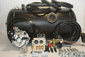 Комплект ГБО 2 покоління Tomasetto карбюратор дааз,озон,вебер + 40л.(654x300)
