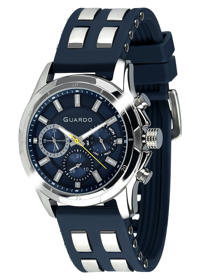 Годинник Guardo B01113-3 (SBlBl)