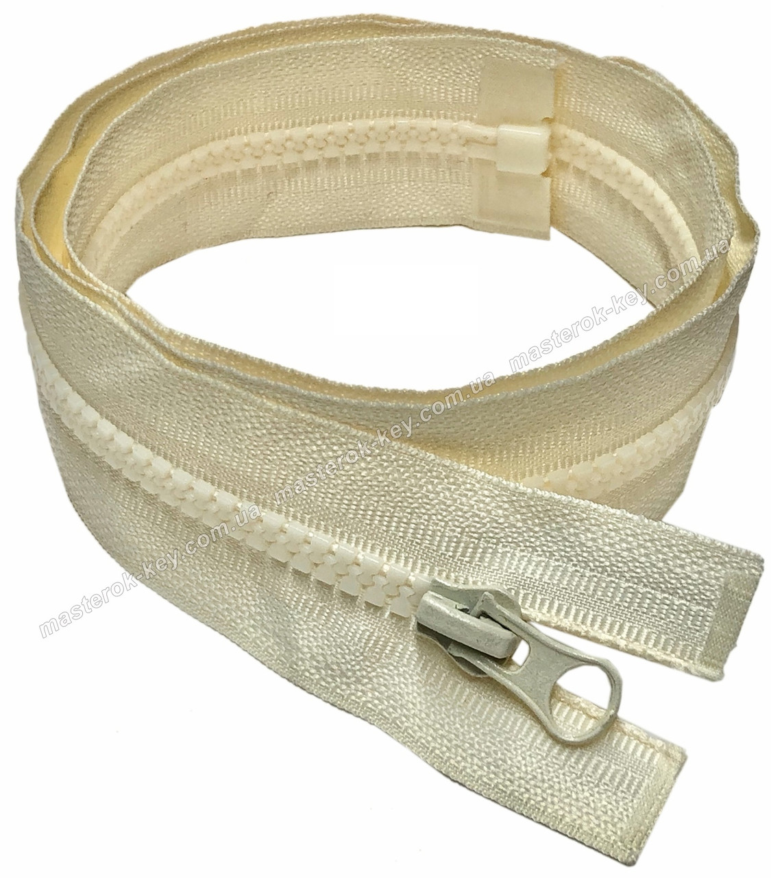 Блискавка тракторна No5 довжина 70 см колір кремовий #601, фото 1