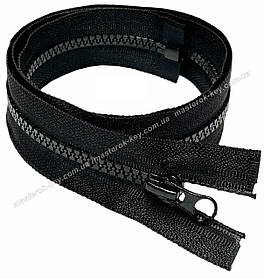 Блискавка тракторна No5 довжина 60 см колір чорний # 580